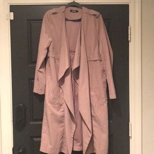 Misguided trench coat like new